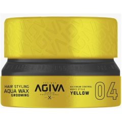   AGIVA Styling Aqua Wax Grooming 04 Extra Strong 155 ml (sárga)