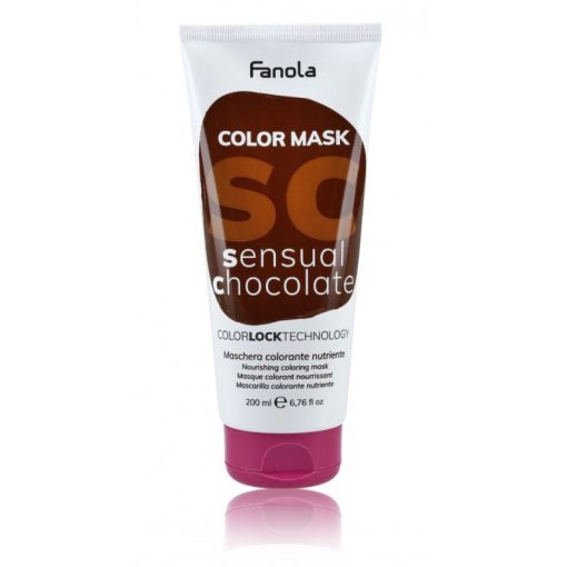 Fanola Color maszk Sensual Chocolate csokoládébarna 200 ml