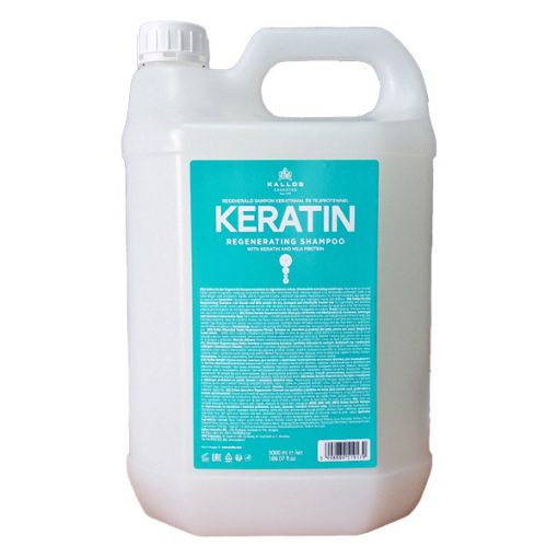 Kallos KJMN sampon keratinnal és tejproteinnel 5000 ml