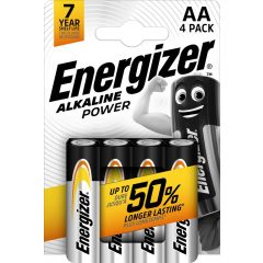 Energizer Alkaline Power AA elem 4db-os