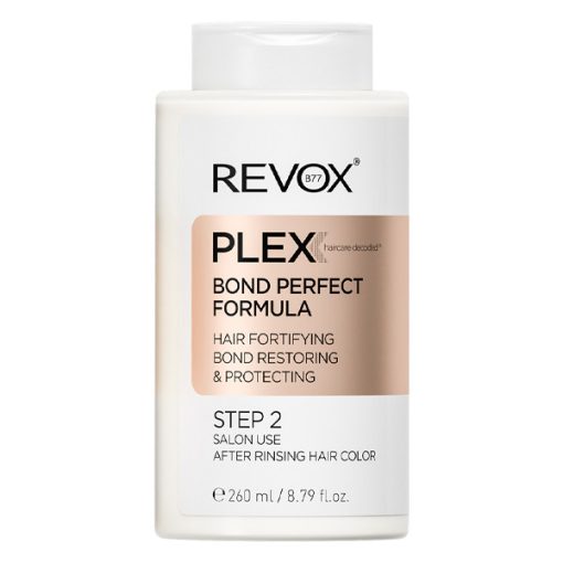 REVOX PLEX Bond Perfect Formula Hajkötés Tökéletesítő Kezelés 2. Lépés 260 ml