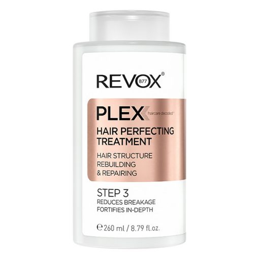 REVOX PLEX Hair Perfecting Treatment Hajkötés Tökéletesítő Kezelés 3. Lépés 260 ml