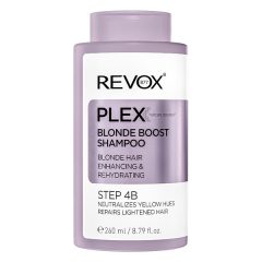   REVOX PLEX BLONDE BOOST Szőke élénkítő Sampon 4B. Lépés 260 ml