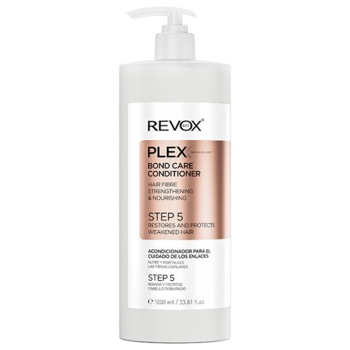 REVOX PLEX BOND CARE Hajkötés Ápoló Kondicionáló 5. Lépés 1000 ml