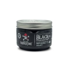 BARBERTIME Black Gel fekete hajzselé 300 ml