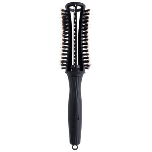 Olivia Garden Finger Brush Round fekete körkefe M