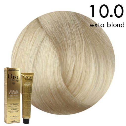 Fanola ORO Therapy Ammoniamentes hajfesték 10.0 extra blonde 100 ml